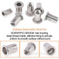 Hexagon Rivet Nut Sealed Stainless Steel Twist-Resistant Rivet Nuts Manufactory